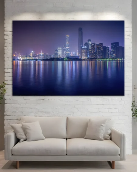 Guangzhou: Orașul Florilor în lumina nopții