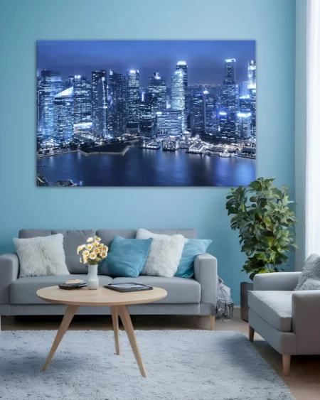 Singapore: Arhitectura modernă reflectată în apele golfului