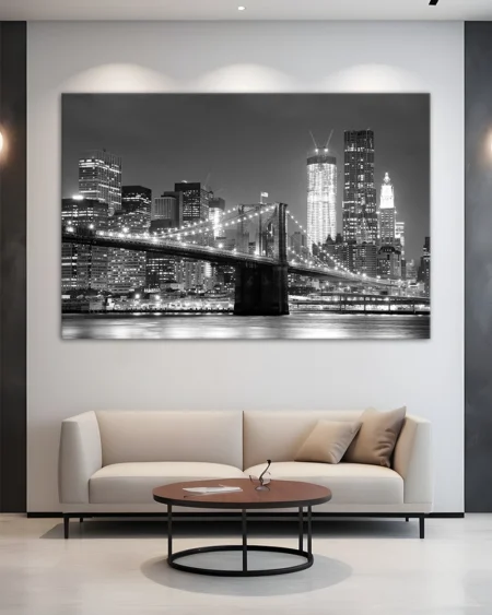 New York: Noapte la Brooklyn Bridge