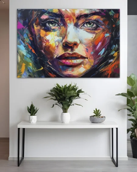 Expressionist mural art