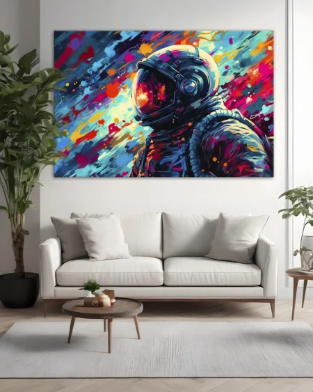 Abstract astronaut