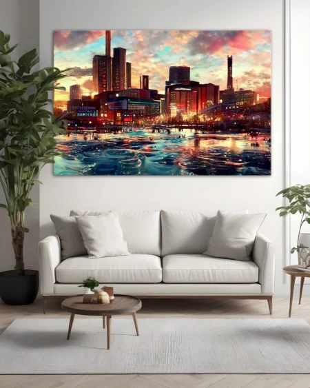 Artă murală cyberpunk