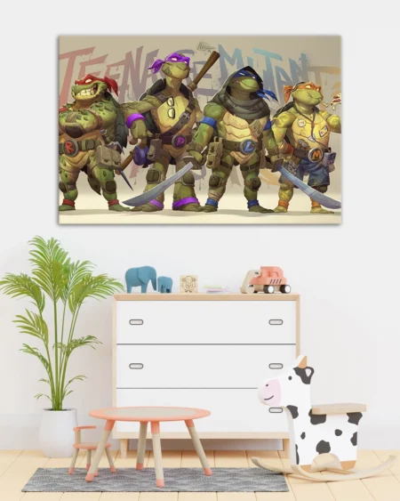 Leonardo, Donatello, Raphael și Michelangelo