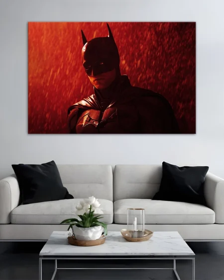 Batman, simbolul justiției în stil graffiti