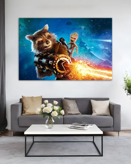 Gardienii Galaxiei - Rocket și Groot