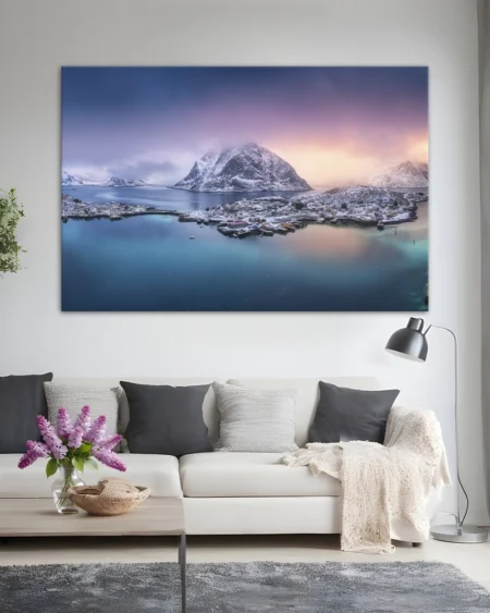 Reine: Peisaj nordic