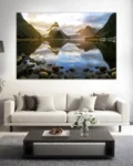 Noua Zeelandă: Reflecții montane în Milford Sound