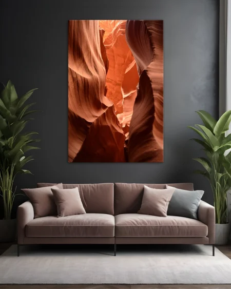 The Natural Beauty of Antelope Canyon