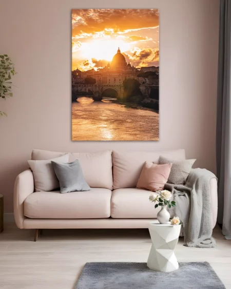 The Vatican in the Evening Light