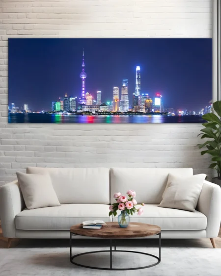 Luminile orașului Shanghai