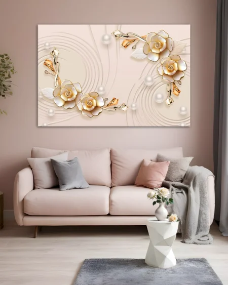 Flori Aurii în Dansul Perlelor