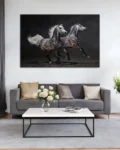 Freedom in gallop: The elegance of horses in motion