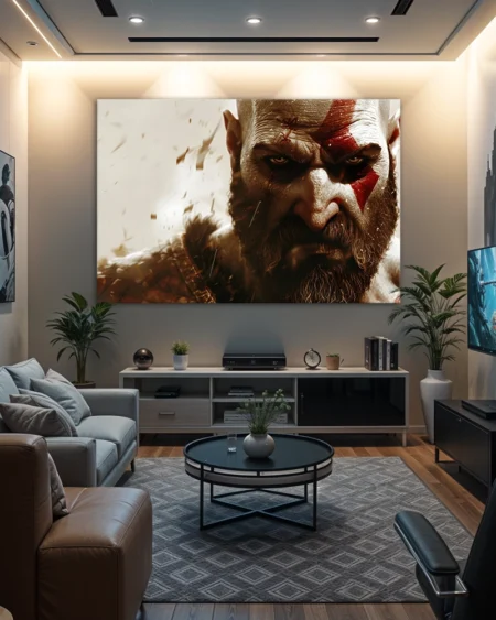 Kratos din God of War în detalii intense