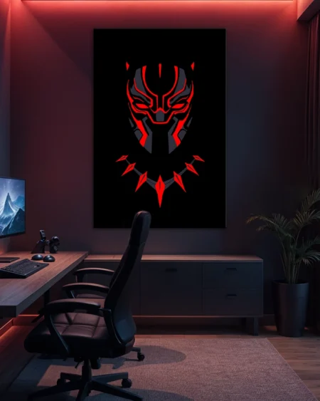 Black Panther, erou legendar în stil minimalist