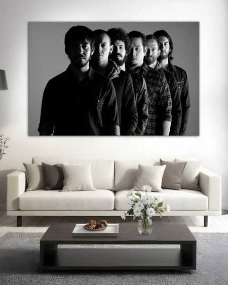 Linkin Park – Eterna legendă rock, capturată într-o capodoperă canvas