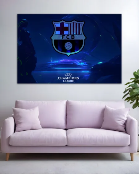 FC Barcelona - Emblema campionilor UEFA Champions League
