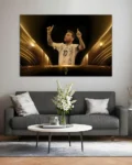 Messi – Legenda fotbalului într-o capodoperă artistică