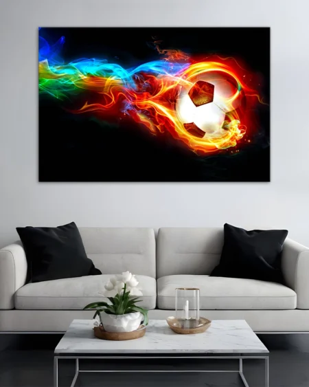 Fotbalul într-o explozie de culoare