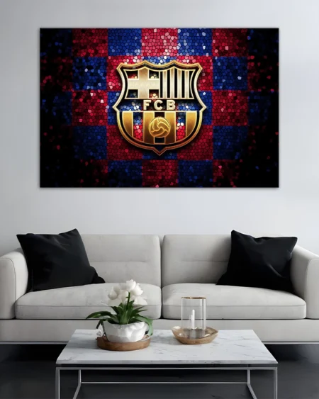 FC Barcelona în stil mozaic